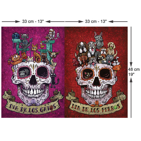 Halloween 2 x 500  Piece Jigsaw Puzzle