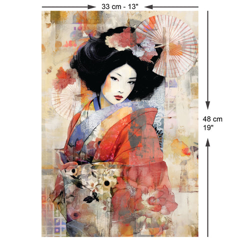 Geisha 500 Piece Jigsaw Puzzle
