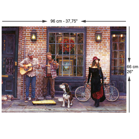 The Sights and Sounds of New Orleans 2000 Piece Jigsaw Puzzle