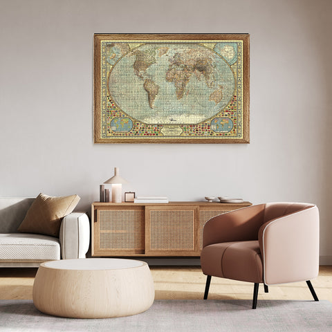 World Map 2000 Piece Jigsaw Puzzle