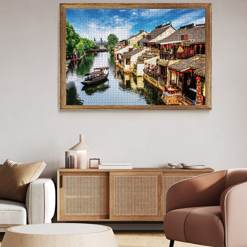 Xitang Ancient Town 2000 Piece Jigsaw Puzzle