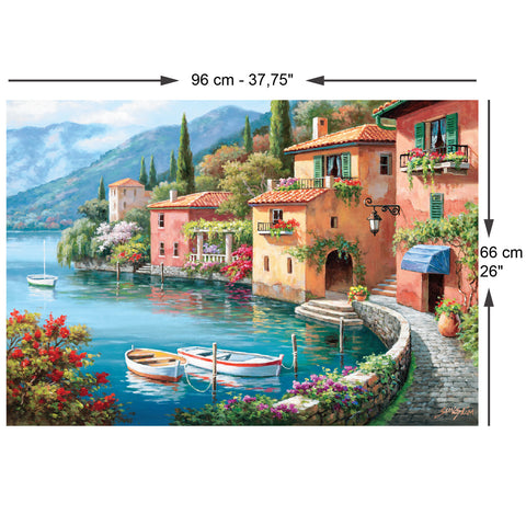 Villagio dal Lago 2000 Piece Jigsaw Puzzle