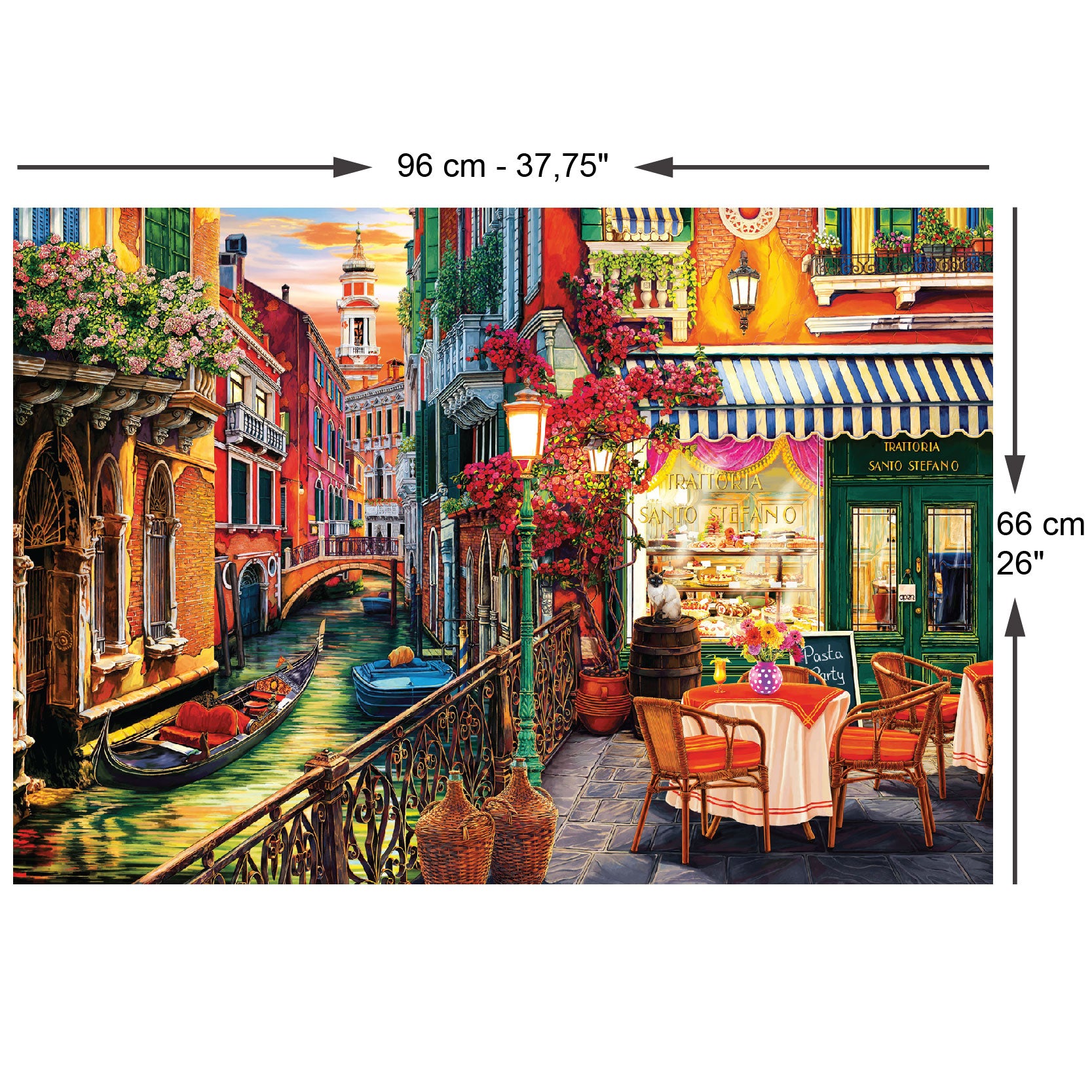 Venetian Cafe | Anatolian Puzzle