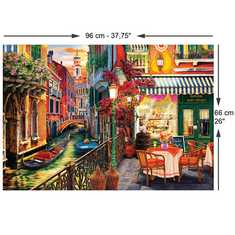 Venetian Cafe 2000 Piece Jigsaw Puzzle