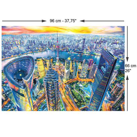 View of Shanghai 2000 Piece Jigsaw Puzzle