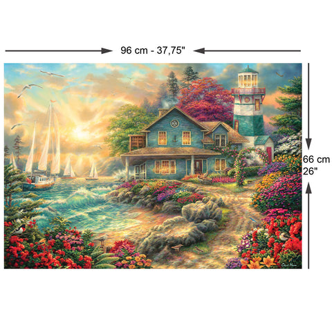 Sunrise by the Sea 2000 Piece Jigsaw Puzzle