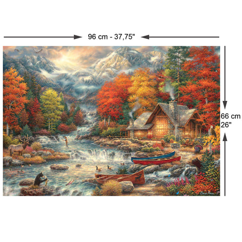 Treasures Of The Great Outdoors 2000 Piece Jigsaw Puzzle