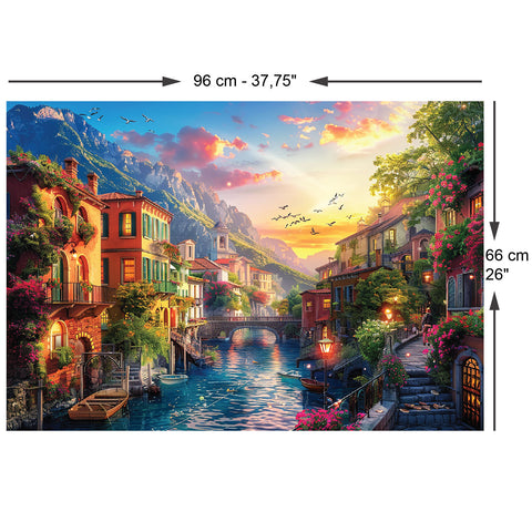Blue Night 500 Piece Jigsaw Puzzle