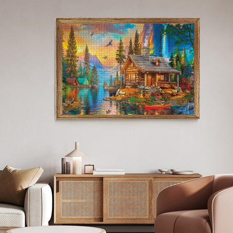 Pine Mountain Sunset 2000 Piece Jigsaw Puzzle