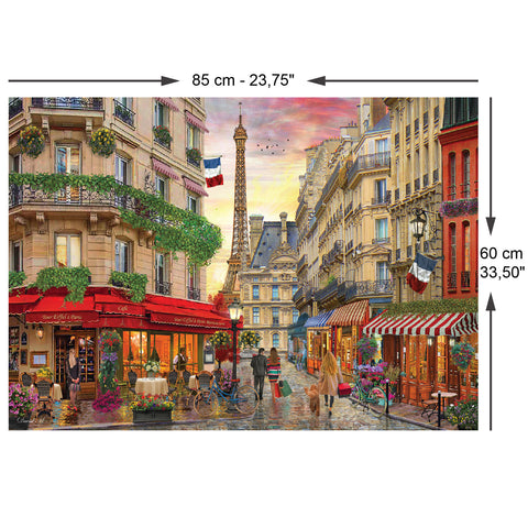 Cafe Eiffel 1500 Piece Jigsaw Puzzle