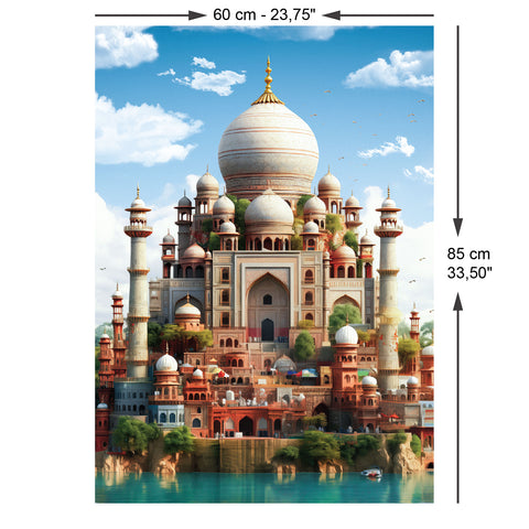 Tac Mahal 1500 Piece Jigsaw Puzzle