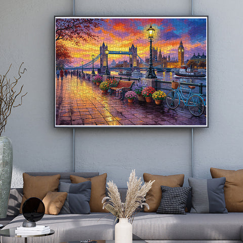 Tower Bridge II 1500 Piece Jigsaw Puzzle