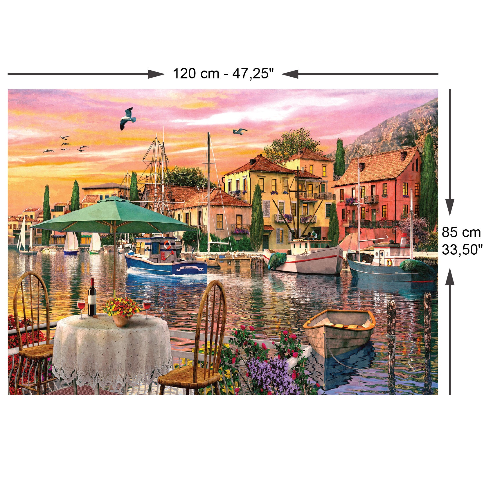 Sunset Harbour | Anatolian Puzzle
