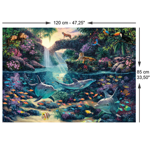 Jungle Paradise 3000 Piece Jigsaw Puzzle