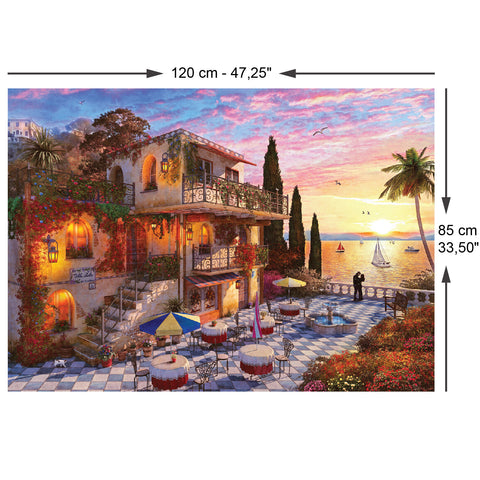 Mediterranean Romance 3000 Piece Jigsaw Puzzle