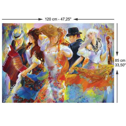 City of Rainbows 3000 Piece Jigsaw Puzzle