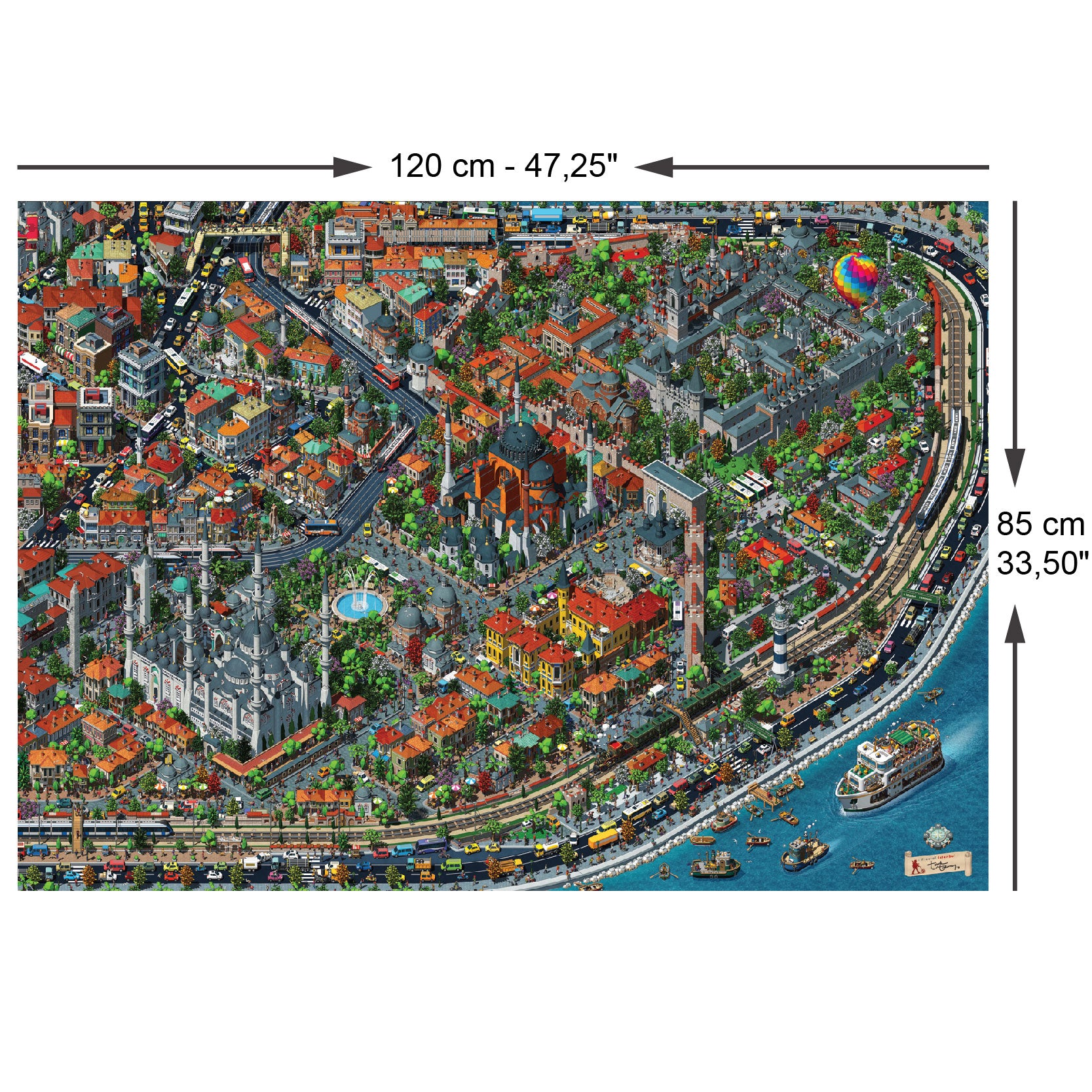 Fractal Istanbul | Anatolian Puzzle