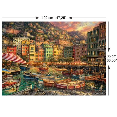 Vibrance of Italy 3000 Piece Jigsaw Puzzle