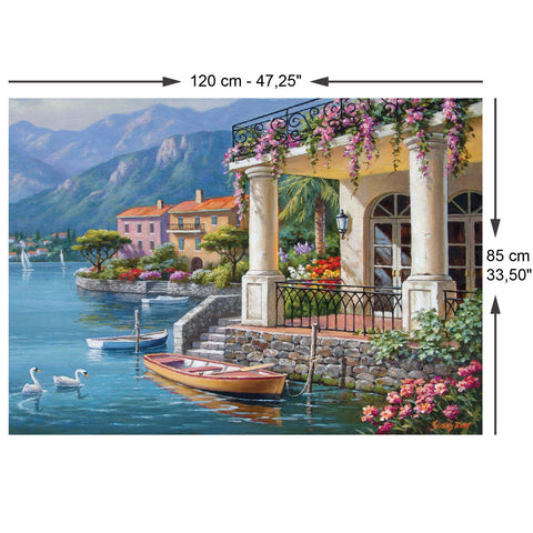Villa on the Bay 3000 Piece Jigsaw Puzzle