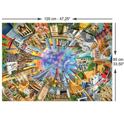 360 World 3000 Piece Jigsaw Puzzle