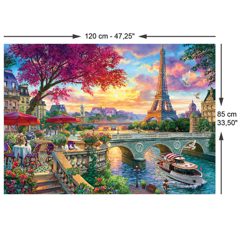Blooming Paris 3000 Piece Jigsaw Puzzle