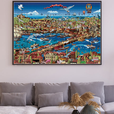 Istanbul 1895 3000 Piece Jigsaw Puzzle