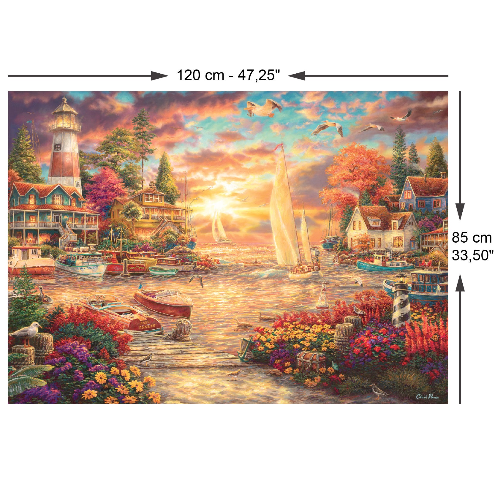 Anatolian Puzzle - Into the Sunset, 3000 Piece Puzzle, #4922