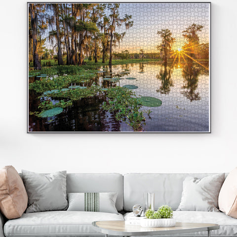 Sunrise Over Duck Lake 3000 Piece Jigsaw Puzzle