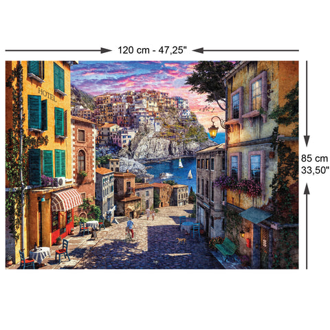 Italian Sunset Coast 3000 Piece Jigsaw Puzzle