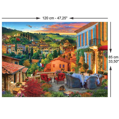 Tuscany 3000 Piece Jigsaw Puzzle
