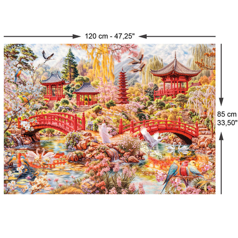 Japanese Garden 3000 Piece Jigsaw Puzzle