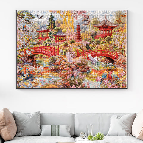 Japanese Garden 3000 Piece Jigsaw Puzzle