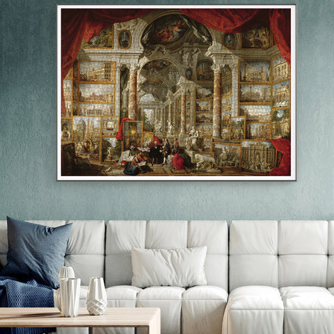 Gallery with Views of Modern Rome 4000 Piece Jigsaw Puzzle