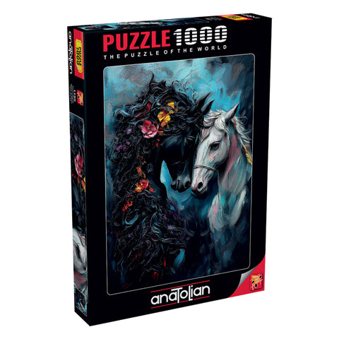 Black & White 1000 Piece Jigsaw Puzzle
