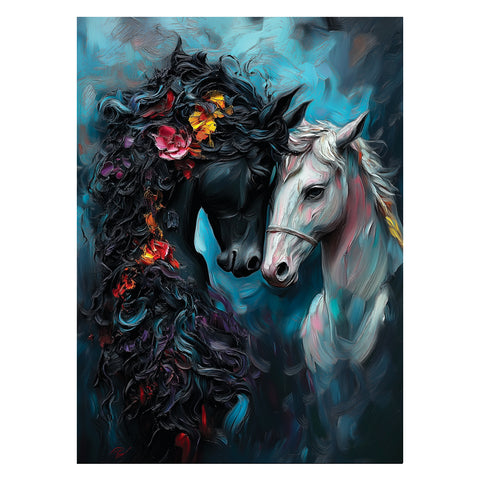 Black & White 1000 Piece Jigsaw Puzzle