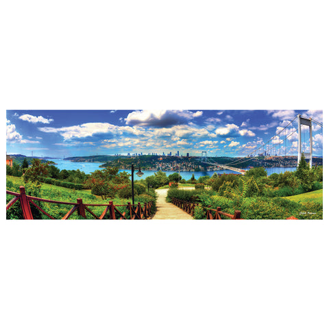 Bosphorus from Otağtepe 1000 Piece Jigsaw Puzzle