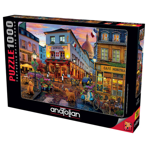 Cafe Montmartre 1000 Piece Jigsaw Puzzle