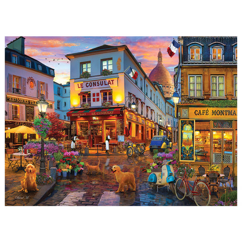 Cafe Montmartre 1000 Piece Jigsaw Puzzle