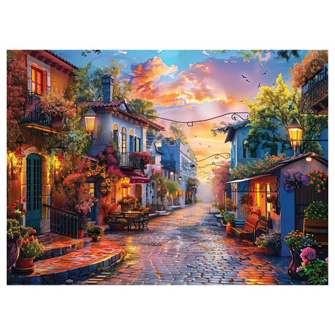 Calm Street 1000 Piece Jigsaw Puzzle