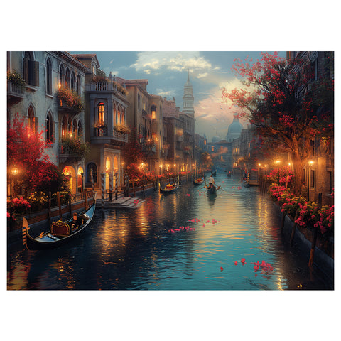 Dawn In Venice 1000 Piece Jigsaw Puzzle
