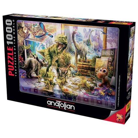 Dino Toys Come Alive 1000 Piece Jigsaw Puzzle