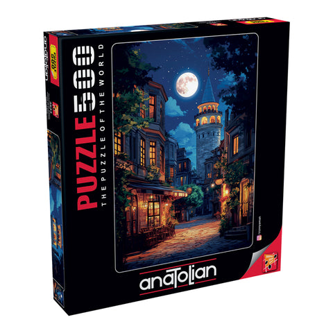 Galata at Fullmoon 500 Piece Jigsaw Puzzle