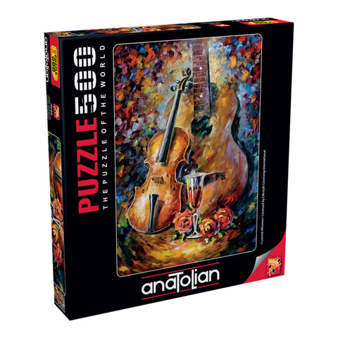 Guitar and Violin 500 Piece Jigsaw Puzzle