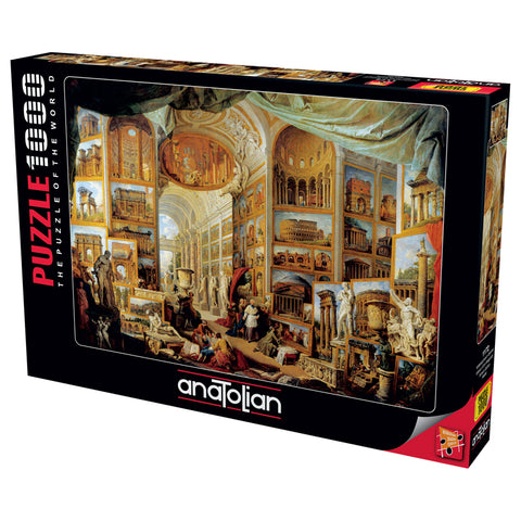 Interior Of An Imaginary Picture Gallery 1000 Piece Jigsaw Puzzle