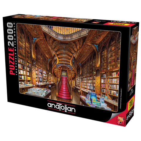 Lello Bookshop 2000 Piece Jigsaw Puzzle