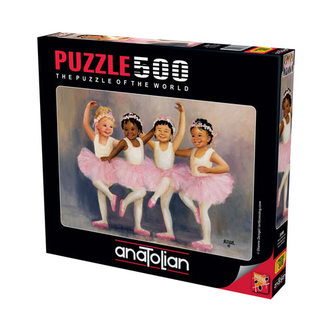 Little Ballerinas 500 Piece Jigsaw Puzzle