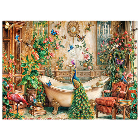 Peacock 1000 Piece Jigsaw Puzzle