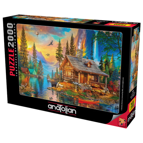 Pine Mountain Sunset 2000 Piece Jigsaw Puzzle