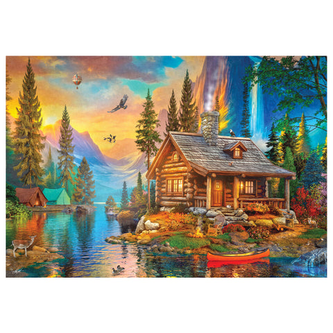 Pine Mountain Sunset 2000 Piece Jigsaw Puzzle