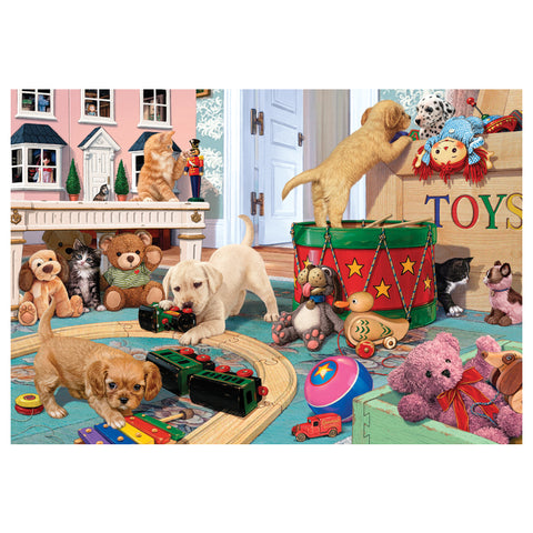 Puppies Play Time 260 Piece Jigsaw Puzzle